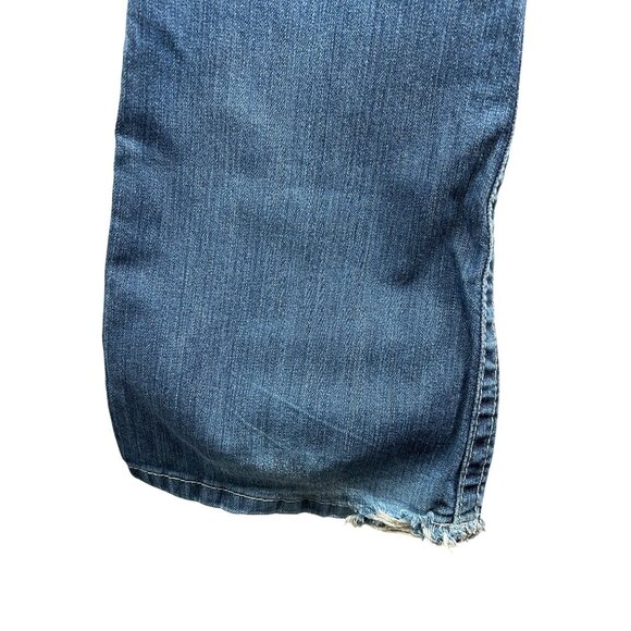 Cruel Girl Piper Bootcut Y2K Jeans Western Zip Pocket Denim Sz 11/12 Long - Picture 10 of 10